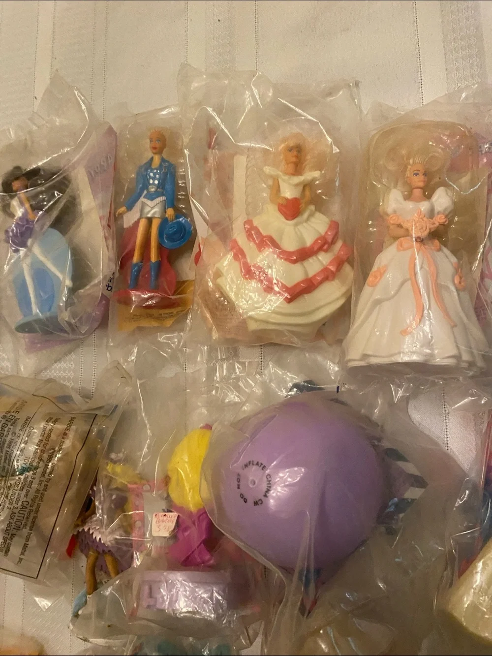Barbie Happy Meal Toys Mint Condition